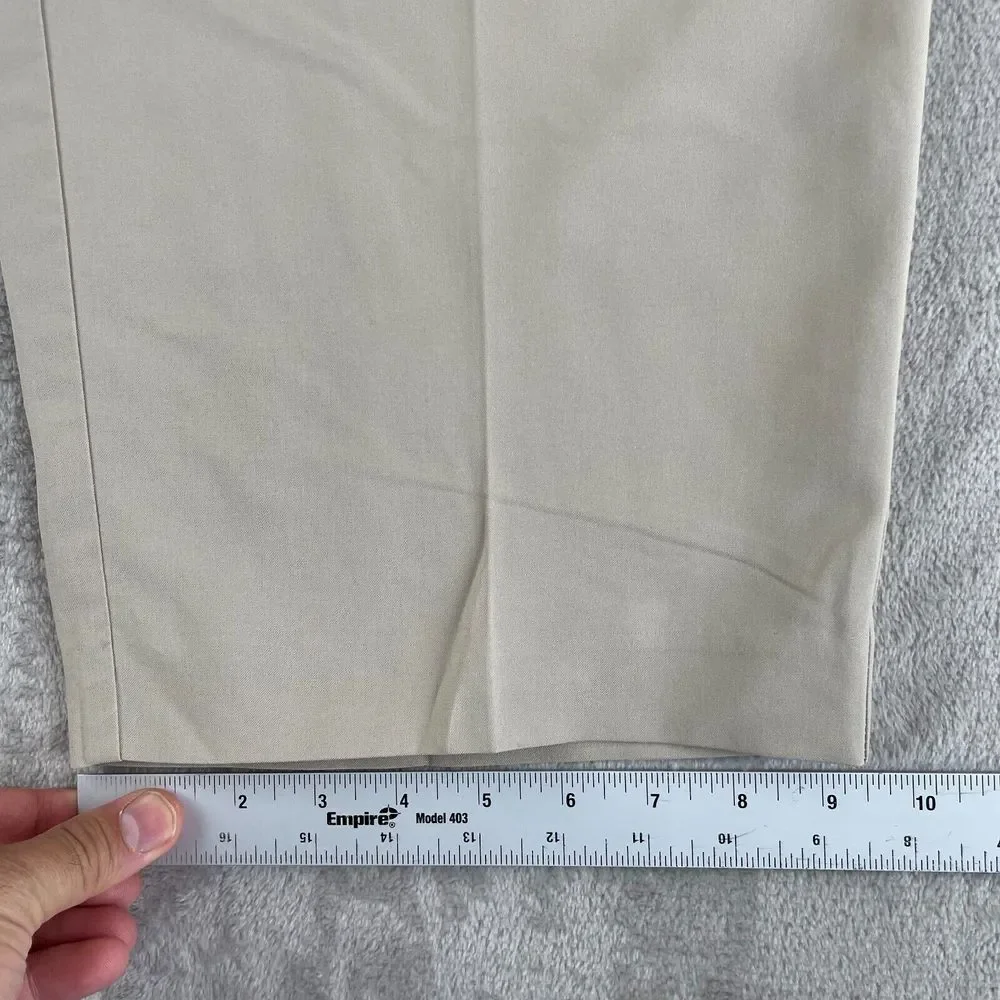 FootJoy Golf Pants Mens‎ 36x27 Khaki Tan Straight Performance Stretch Breathable
